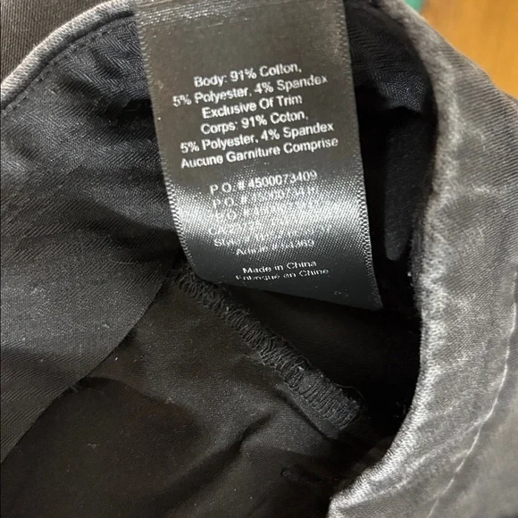 Talula Coated Black Cigarette Pants - Picture 8 of 8